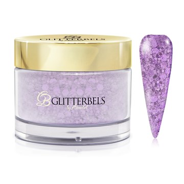 Glitterbels Coloured Acrylic Powder - Lilac Delight 28g