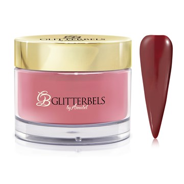 Glitterbels Coloured Acrylic Powder - Red Light District 28g