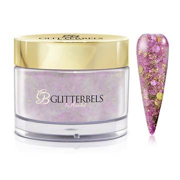 Glitterbels Coloured Acrylic Powder - Charlie So Pink 28g
