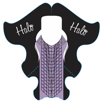 Halo Elite Nail Forms - 300 Pack