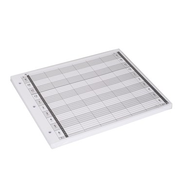 Agenda Loose Leaf Refill Pages 6 Assistant - 3 Holes