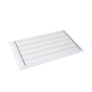Agenda Loose Leaf Refill Pages 9 Assistant - 3 Holes