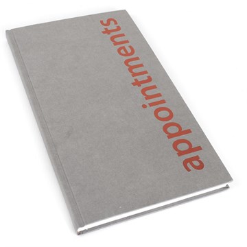 Agenda Appointment Book 3 Assistant-Grey