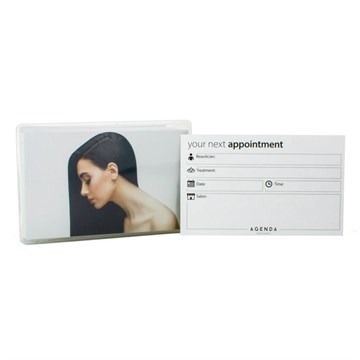 Agenda Appointment Cards-Black 100pcs
