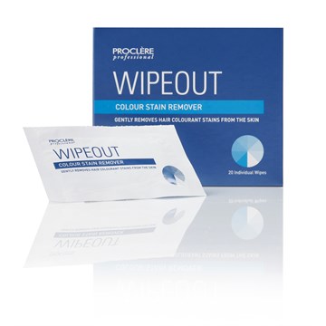 Proclere Wipeout Hair Colour Remove Wipes - 20 Pack