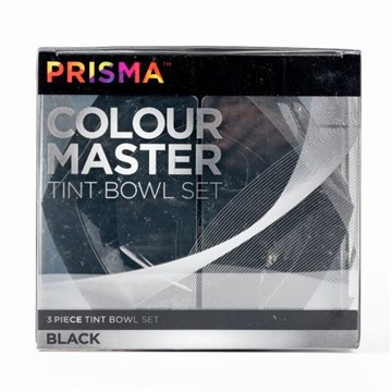 Agenda Prisma-Master Tint Bowl Set Black (3pcs)