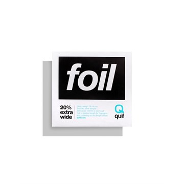 Quif Heavyweight Extra Wide Silver Foil 120mm x 500m