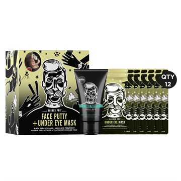 BARBER PRO KIT Face Putty & Under Eye Mask