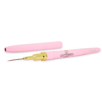 Glitterbels Nail Art Liner Brush with Lid - 15mm