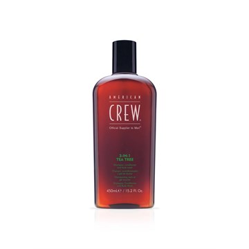 American Crew 3 In 1 Tea Tree Shampoo 450ml