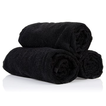 Head Gear Classic Towel Black 12pk