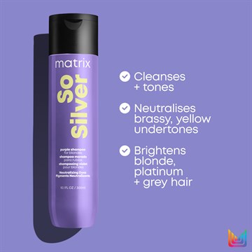 Matrix Total Results Color Obsessed So Silver Shampoo - 300ml