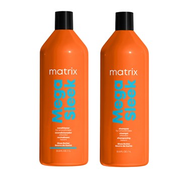 Matrix Total Results Mega Sleek Duo Twin Pack - 1L