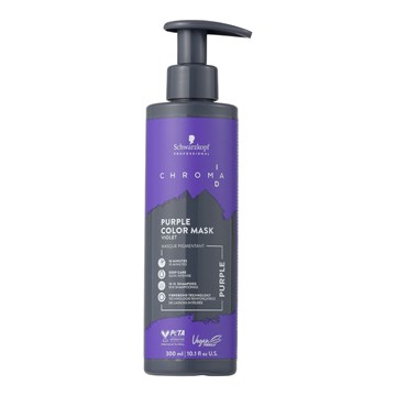 Chroma ID Bonding Semi Permanent Purple Colour Hair Mask 300ml