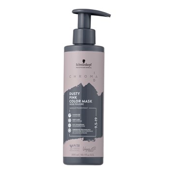Chroma ID Bonding Dusty Pink Semi Permanent Blonde Hair Mask 9.5-19 300ml