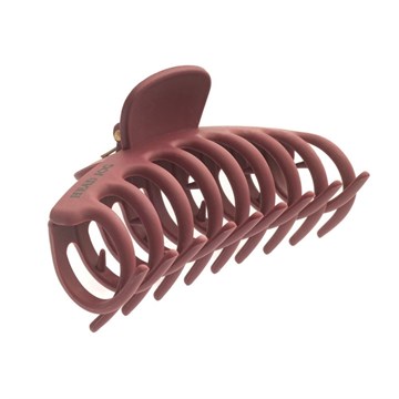Head Jog Straw Claw Klip MULBERRY