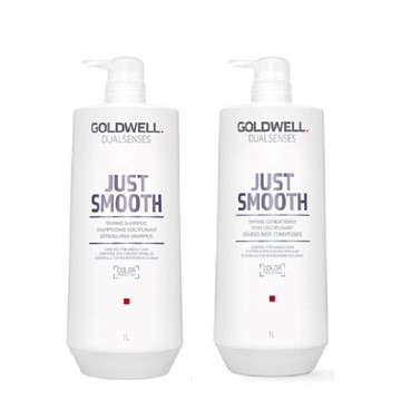 Goldwell Dualsenses Just Smooth Taming Twin Pack Shampoo & Conditioner 1L