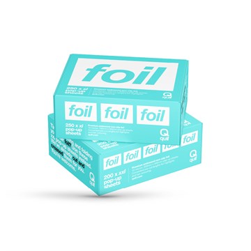 Quif Premium Embossed Pop Up Hair Foil XL 150mm x 355mm - 250 Sheets