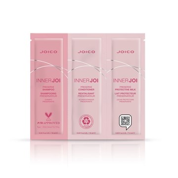 Joico InnerJoi Preserve Trio foil - Shampoo/Conditioner/Protective Milk