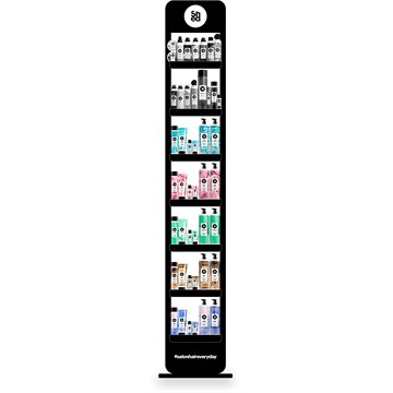 SHED Narrow Retail Stand Black 2024