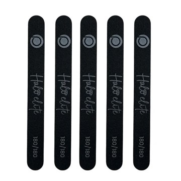 Halo Elite Black Straight Foam File (180/180) 5 pack 