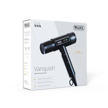 Wahl Vanquish Digital Hair Dryer - Black