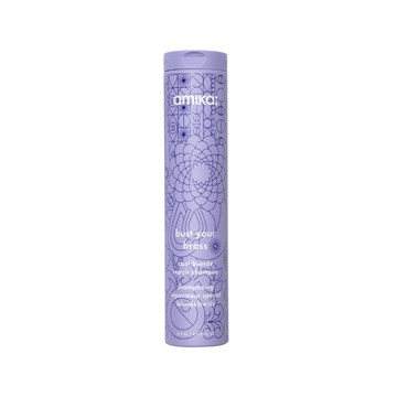 amika bust your brass cool blonde shampoo - 275ml