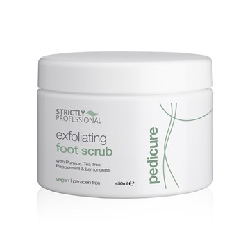Strictly Professional Pedicure Exfoliating Foot Scrub - 450ml