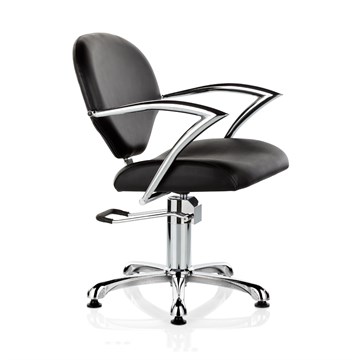 Scorpion Classic Gala Salon Styling Chair - Black