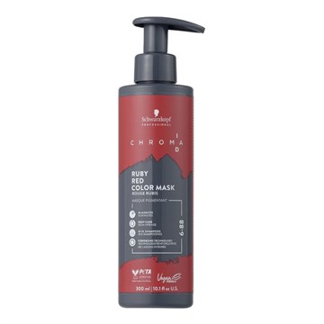 Chroma ID Bonding Ruby Red Semi Permanent Colour Hair Mask 6-88 300ml