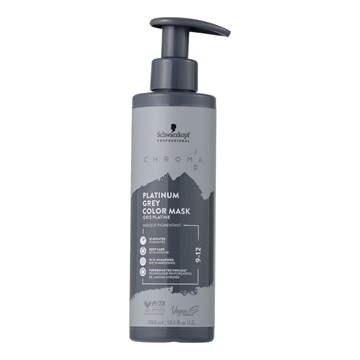 Chroma ID Bonding Platinum Grey Semi Permanent Colour Hair Mask 9-12 300ml 