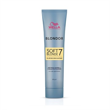 Wella Blondor Soft Blonde 7 Cream Lightener - 200g