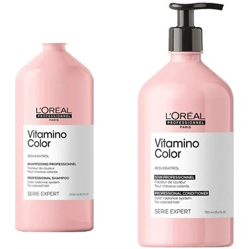 L'Oreal Serie Expert Vitamino Shampoo Conditioner Backwash Duo