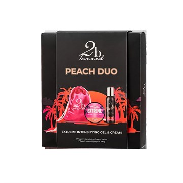 2btanned Peach Duo Tan Accelerator Gift Set