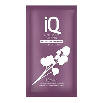 IQ Intelligent Hair Care No Yellow Shampoo 15ml Sachet