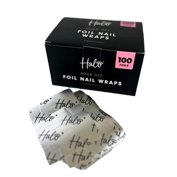 Halo Elite Nail Foil Wraps - 100 Pack