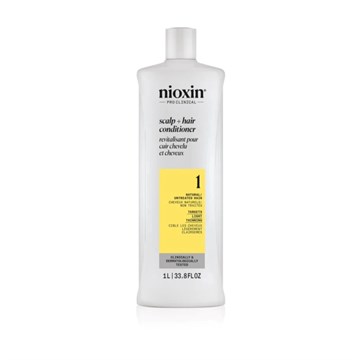 Nioxin Scalp + Hair Thickening System 1 Conditioner for Natural Hair with Light 