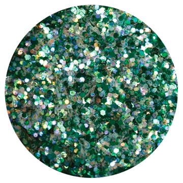 NSI Sparkling Nail Art Glitter Lucky Clover - 1oz