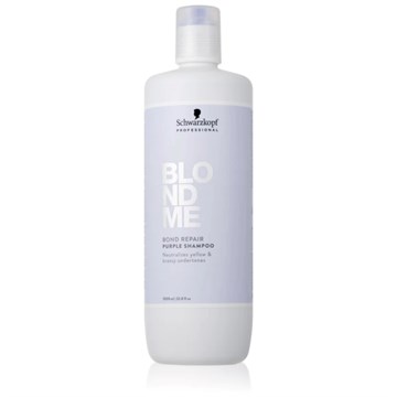 Schwarzkopf BLONDME Bond Repair Purple Shampoo 1000ml