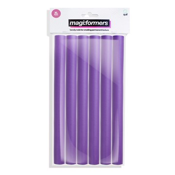 Quif Magi:form Purple Flex roller 2.0 x 24cm 6 Pack