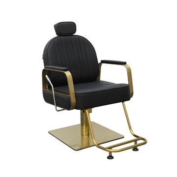 Sunne Reclining Salon Chair - Black