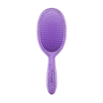 Framar Y2K Britany Detangle Brush - Purple Glitter