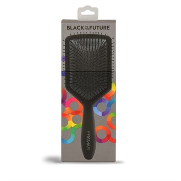 Framar Paddle Hair Brush - Black