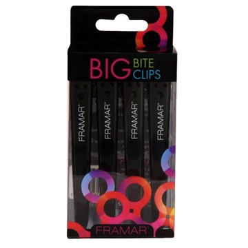 Framar Big Bite Hair Clips - 4 Pack