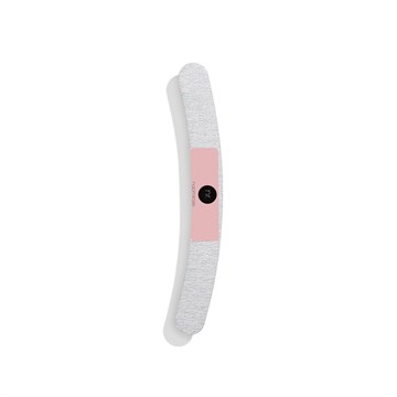 Naomi Rose Zebra Boomerang Nail Files 100/180 grit -  6 Pack