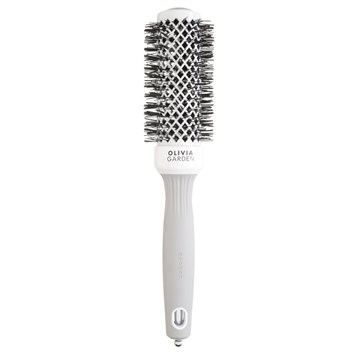 Olivia Garden Expert Blowout Shine White & Grey 35mm