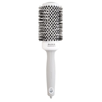 Olivia Garden Expert Blowout Shine White & Grey 45mm