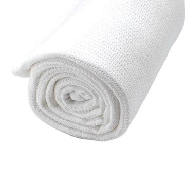 Majestic Towels Cellular Blanket White Cotton