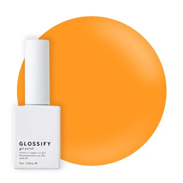 Glossify Gel Nail Polish HEMA Free Tangerine - 15ml
