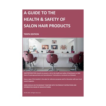 HBSA COSHH Health & Safety Booklet For Salons v10